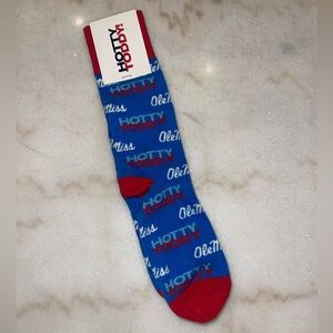 New Ole Miss University of Mississippi Hotty Toddy socks